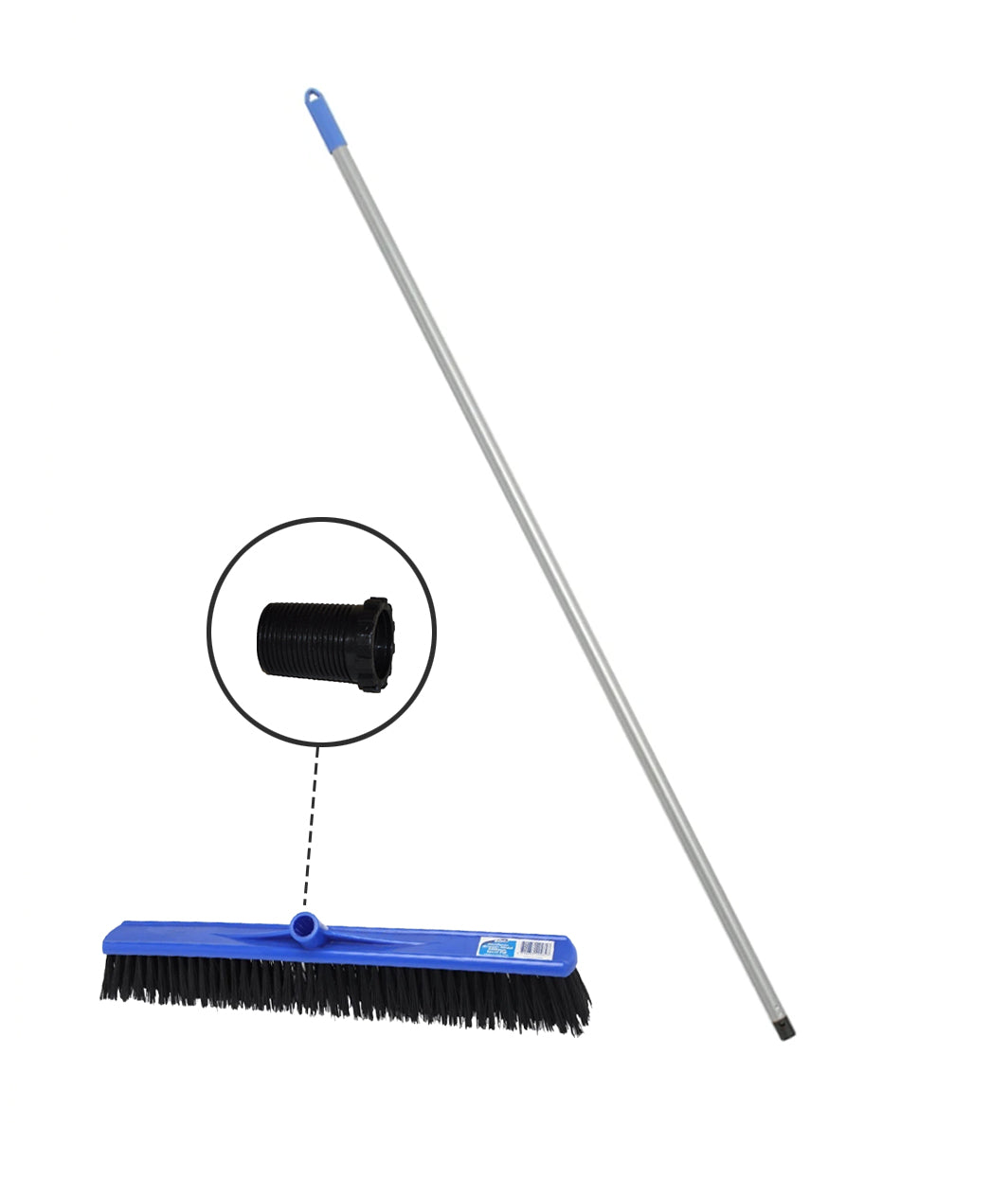 Edco Platform Broom Complete - 1 Unit - Stone Doctor Australia - Cleaning Products > Brooms > Accessories