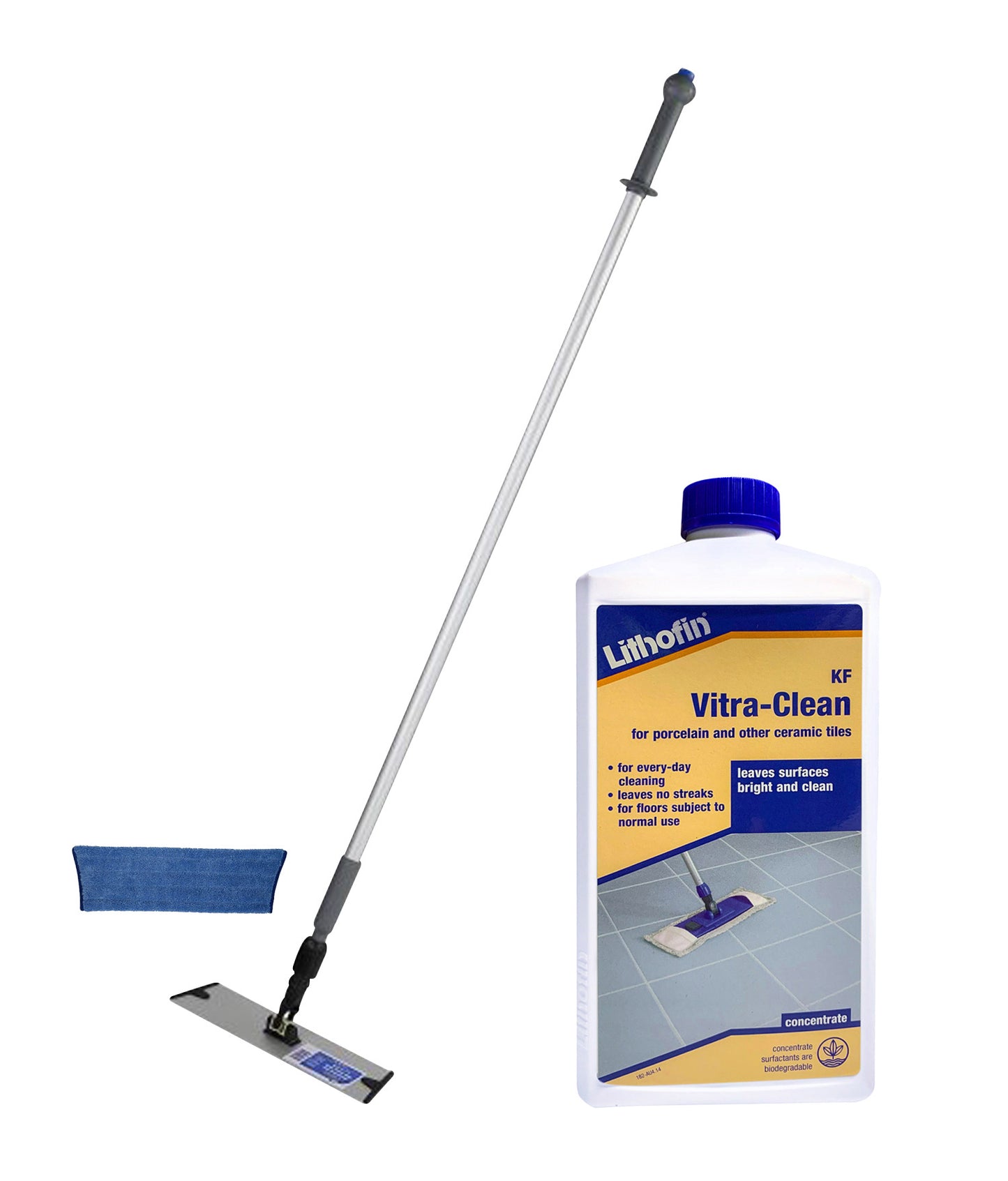 Basic Porcelain & Ceramic Floor Care Kit - Stone Doctor Australia - Porcelain & Ceramic > Daily Floor Cleaning > Microfibre Mopping System ﻿