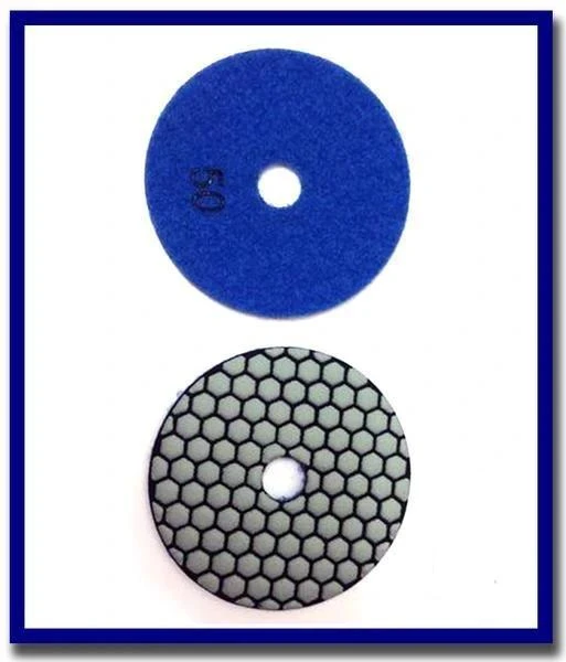 SDA Premium Dry Grinding Diamond V'cro Pad - Stone Doctor Australia - For Dry Grinding - Resin Bond