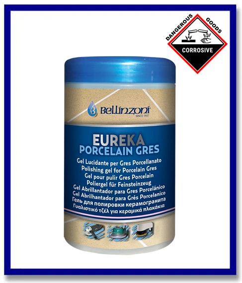 Bellinzoni Eureka For Porcelain - 1kg - Stone Doctor Australia - Porcelain Polishing Gel