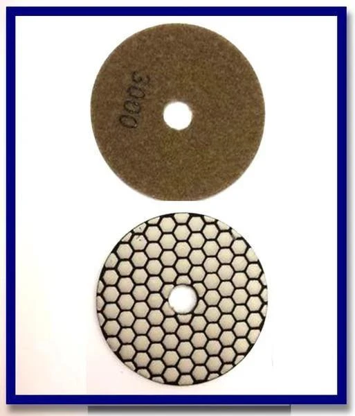 SDA Premium Dry Grinding Diamond V'cro Pad - Stone Doctor Australia - For Dry Grinding - Resin Bond