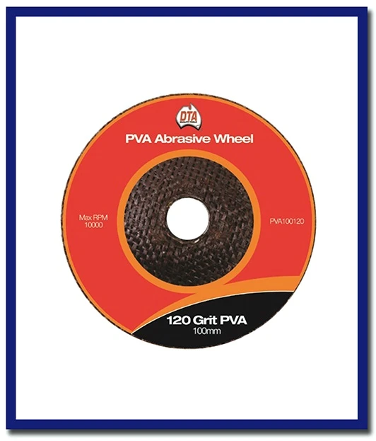 PVA Abrasive Grinding / Polishing Disc 100mm - 1 Pc - Stone Doctor Australia - Hardware > Abrasive Tools > Grinding Disc