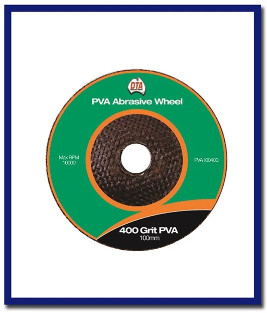 PVA Abrasive Grinding / Polishing Disc 100mm - 1 Pc - Stone Doctor Australia - Hardware > Abrasive Tools > Grinding Disc