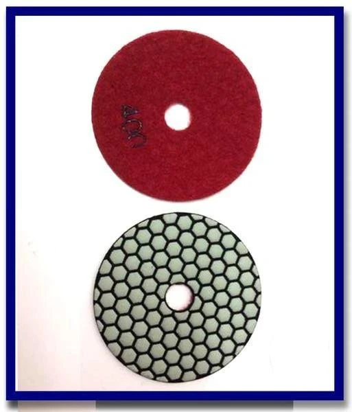 SDA Premium Dry Grinding Diamond V'cro Pad - Stone Doctor Australia - For Dry Grinding - Resin Bond