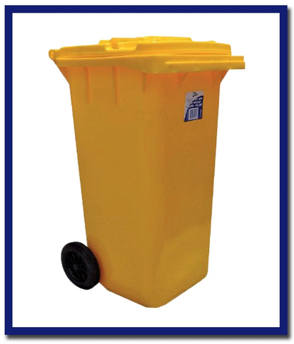 Edco Heavy Duty Bin With Wheels - 1 Unit - Stone Doctor Australia - Cleaning Accessories > Bins > Wheelie Bin