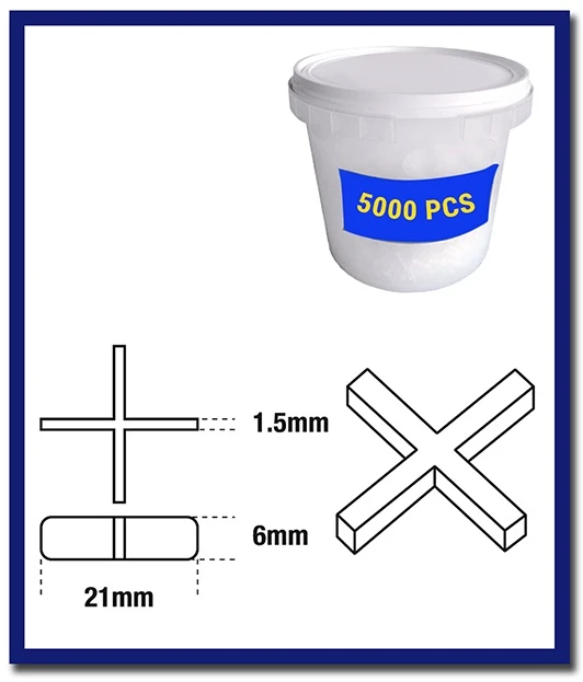 DTA Deep Spacers 1.5mm - 1 Pack - Stone Doctor Australia - Porcelain & Ceramic > Tiling > Deep Spacers