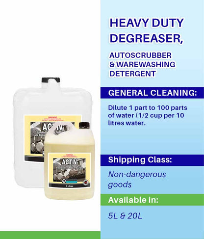 Diversey Activ - Stone Doctor Australia - Cleaning > Kitchen Care > Washing Detergent