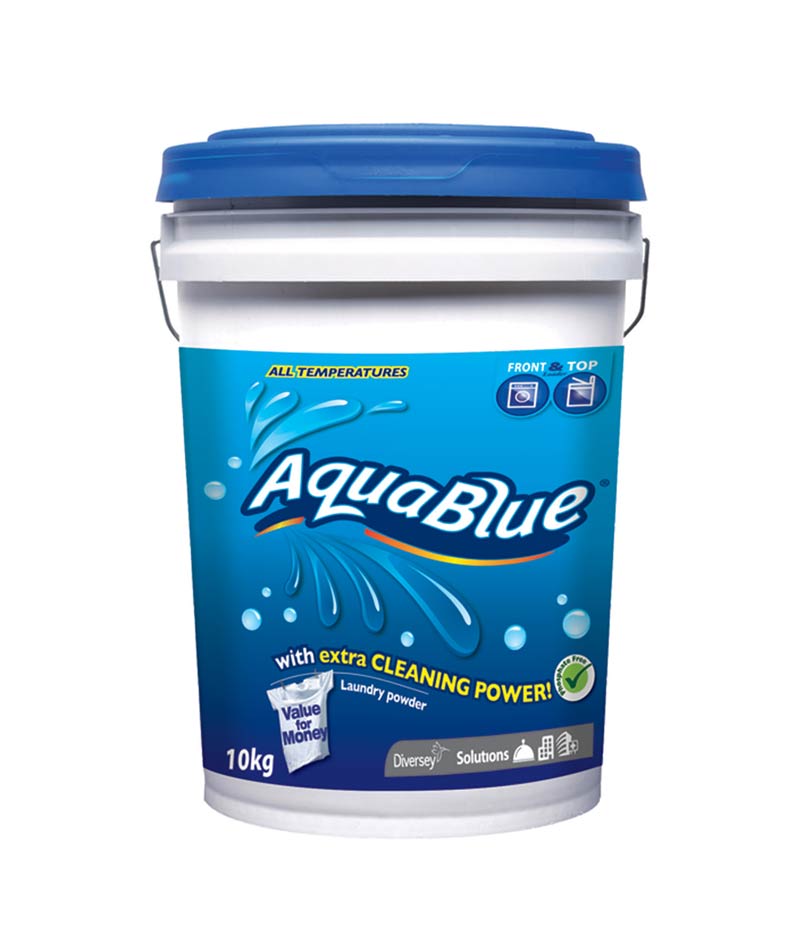 Diversey Aqua Blue Front And Top Loader Laundry Powder - Stone Doctor Australia -  Cleaning > Fabric & Laundry > Laundry Powder