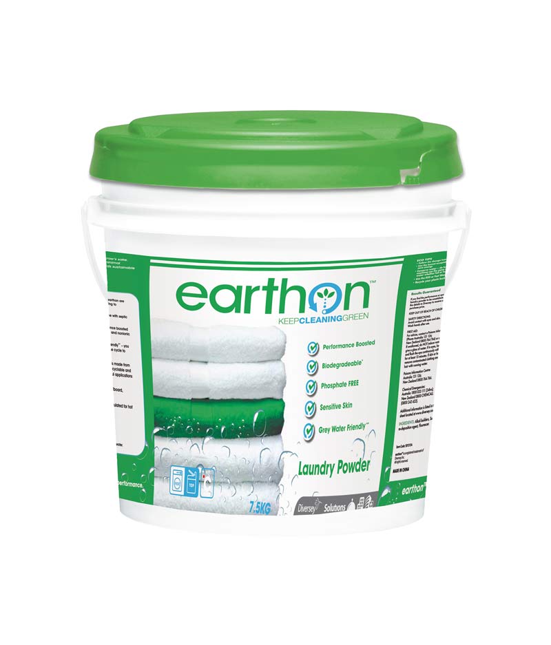 Diversey Earthon Laundry Powder - 7.5kgs Bucket - Stone Doctor Australia - Cleaning > Fabric & Laundry > Laundry Powder