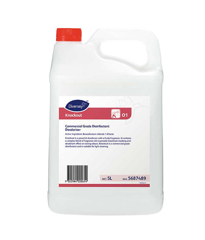 Diversey Knockout 5L - Stone Doctor Australia -  Cleaning > Odour Control > Deodoriser & Disinfectant