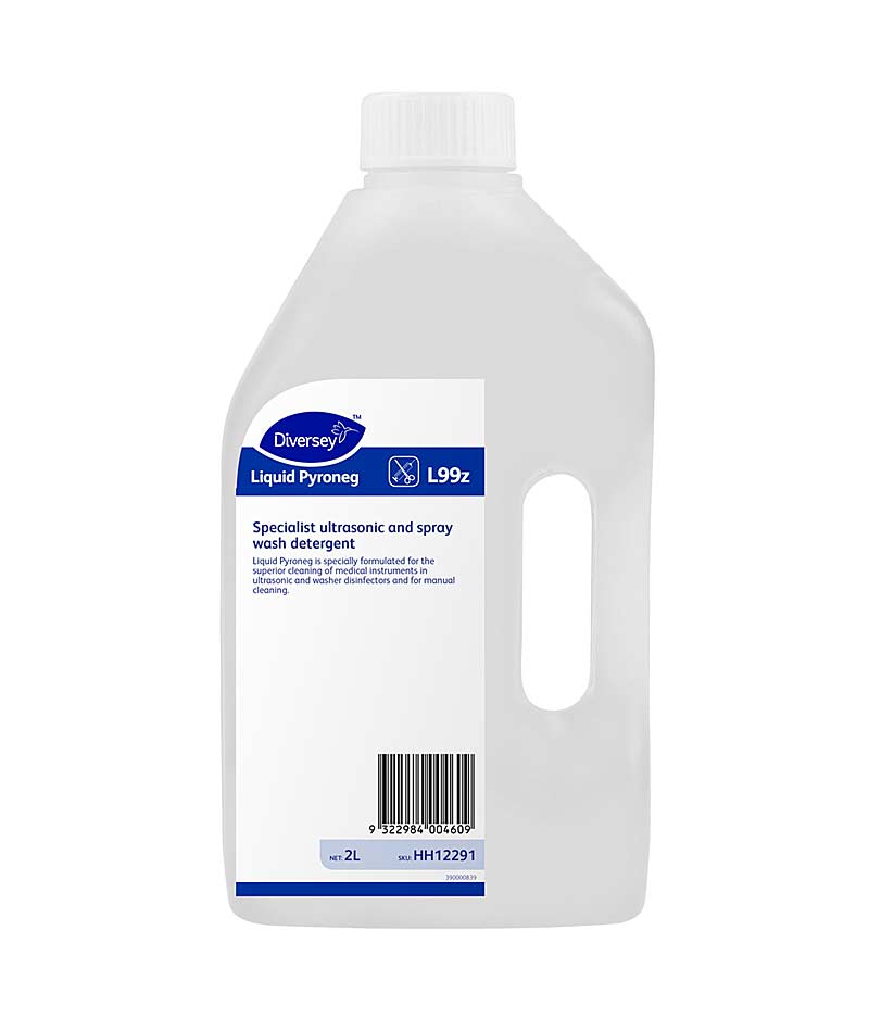 Diversey Liquid Pyroneg 2L - Stone Doctor Australia - Cleaning > Surgical Equipment > Specialty Cleaner