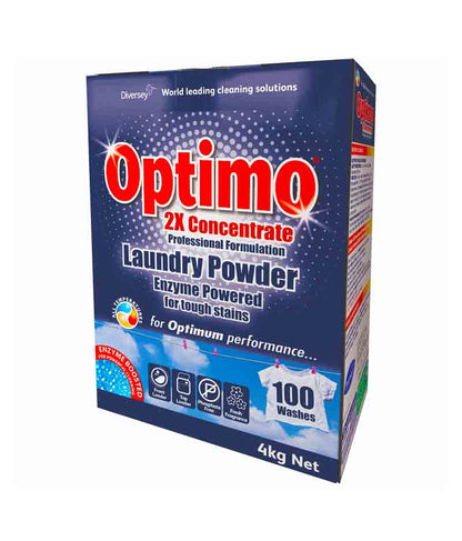 Diversey Optimo 2X Concentrate Laundry Powder 4Kg - Stone Doctor Australia -  Cleaning > Fabric & Laundry > Laundry Powder