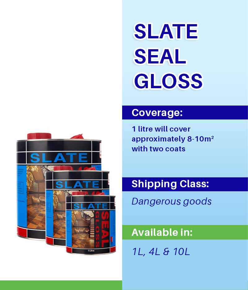 Diversey Slate Seal Gloss - Stone Doctor Australia -  Stone Sealing > Floor Care > Slate Surface Sealer