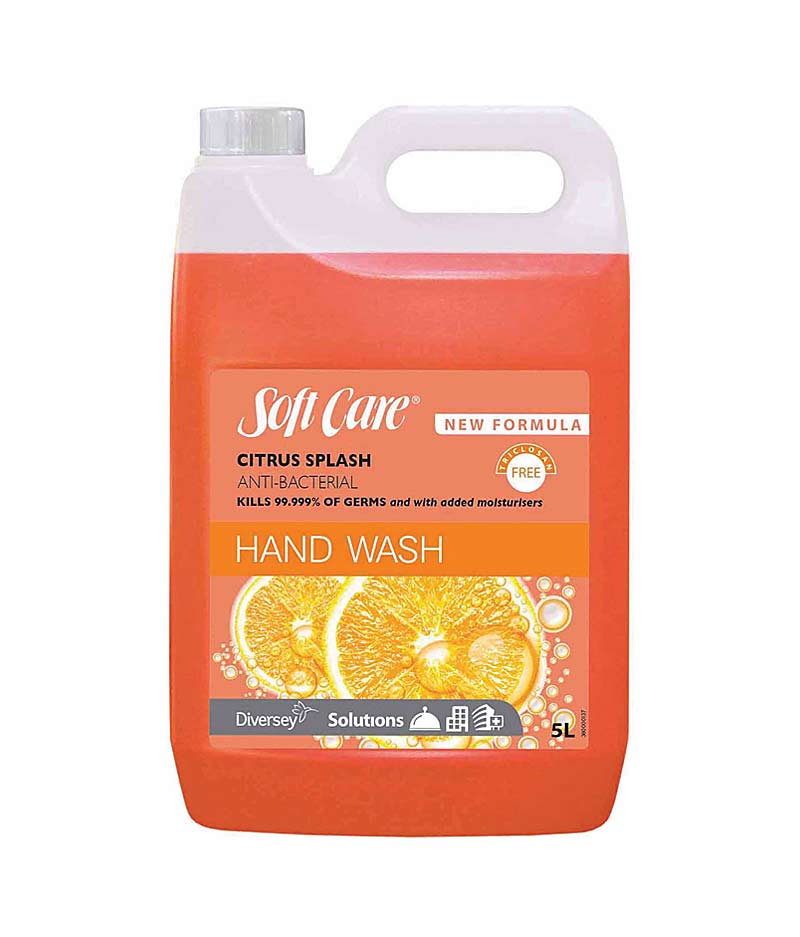 Diversey Soft Care Citrus Splash Anti-Bac Hand Wash 500ml - Stone Doctor Australia - Cleaning > Personal Care > Anti-Bacterial Hand Wash