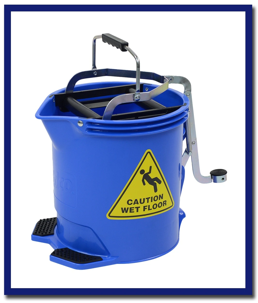 Edco 15 Litre Wringer Bucket - 1 Unit - Stone Doctor Australia - Cleaning Accessories > Mopping > Buckets