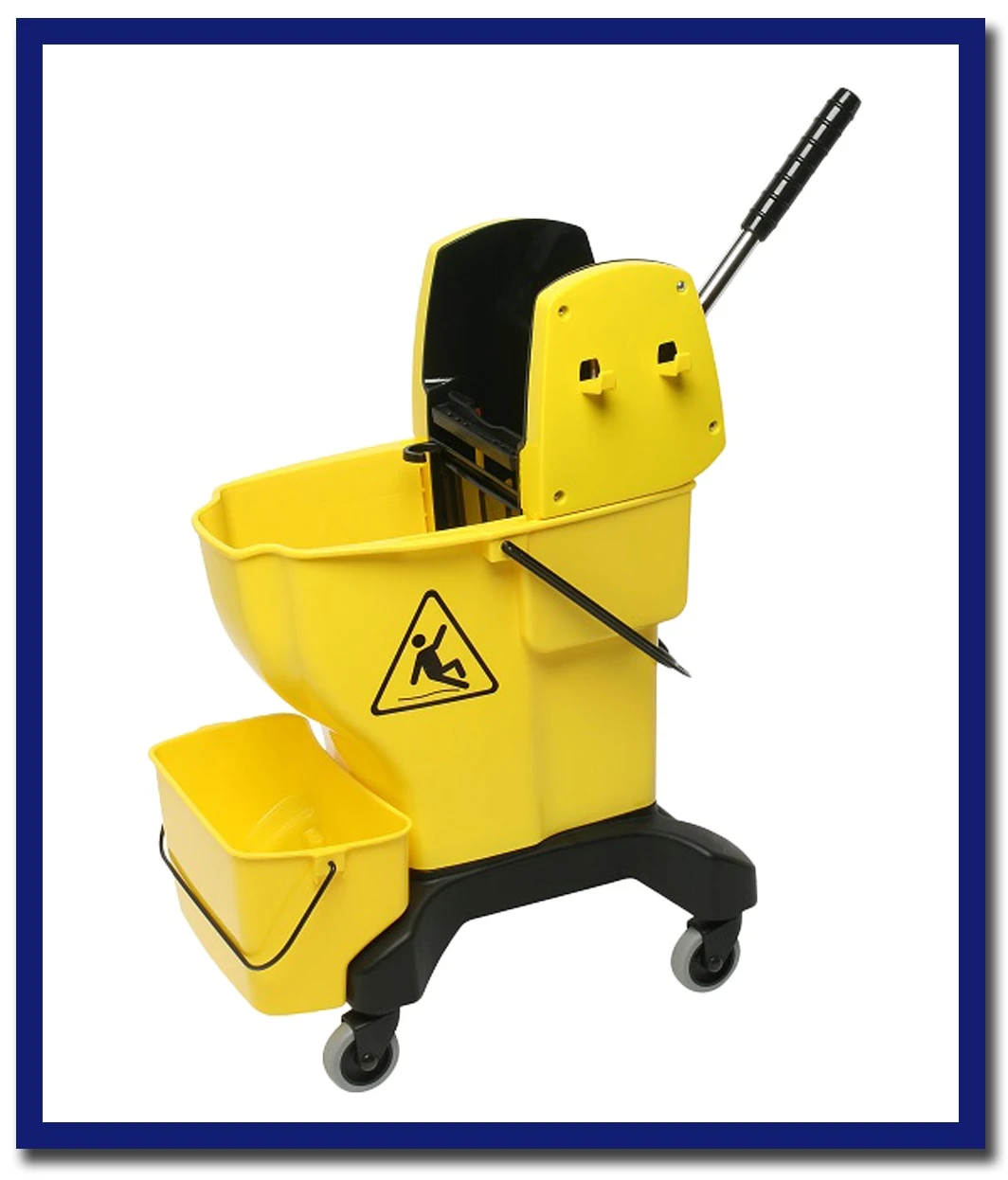 Edco Enduro Press Bucket Complete With Wringer - 1 Unit - Stone Doctor Australia - Cleaning Accessories > Mopping > Buckets