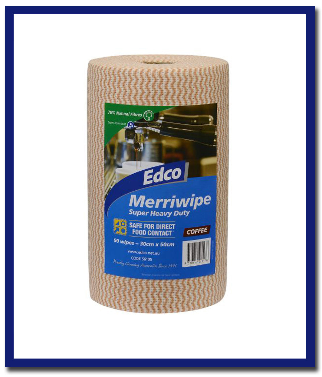 Edco Merriwipe Super Heavy Duty Wipes - 90 Sheets Per Roll - Stone Doctor Australia - Cleaning > Consumable Wipes > Heavy Duty