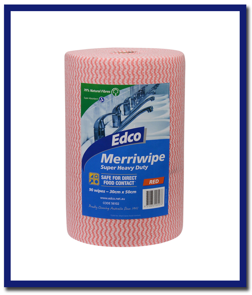 Edco Merriwipe Super Heavy Duty Wipes - 90 Sheets Per Roll - Stone Doctor Australia - Cleaning > Consumable Wipes > Heavy Duty