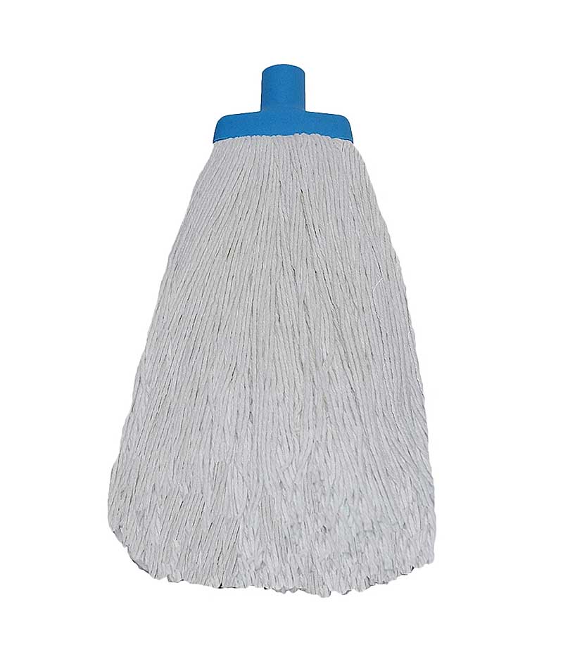 Edco Polycotton Mop Blue Plastic Ferrule - 1 Pc - Stone Doctor Australia - Cleaning Accessories > Tools > Polycotton Mops