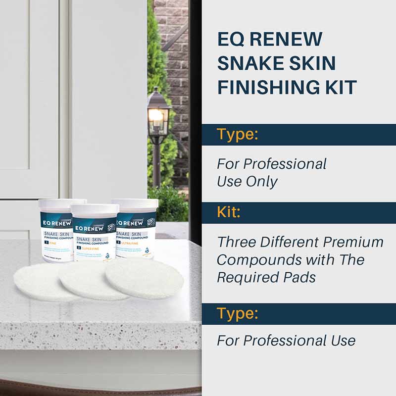 EQ Renew Snake Skin Finishing Kit - Stone Doctor Australia - Engineered Quartz > Caesarstone > Snake Skin Revealer