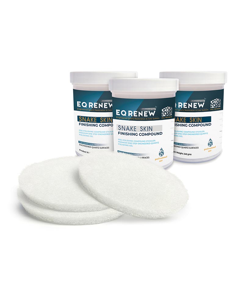 EQ Renew Snake Skin Finishing Kit - Stone Doctor Australia - Engineered Quartz > Caesarstone > Snake Skin Revealer