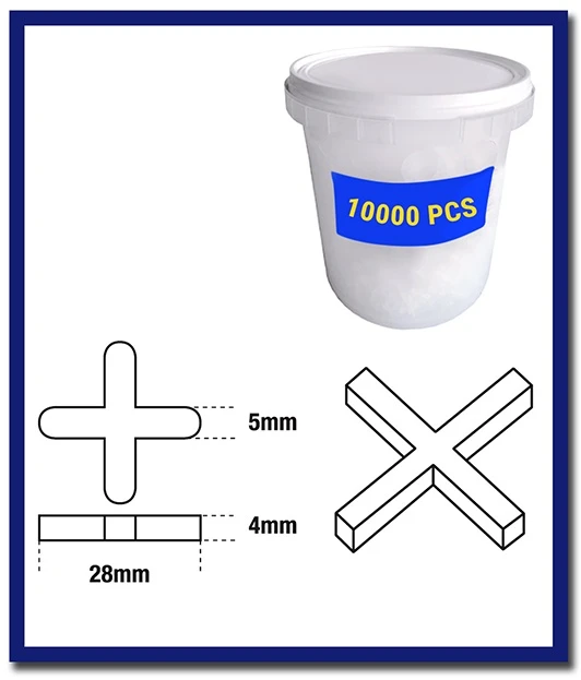 DTA Cross Spacers - 1 Pack - Stone Doctor Australia - Porcelain & Ceramic > Tiling > Cross Spacers