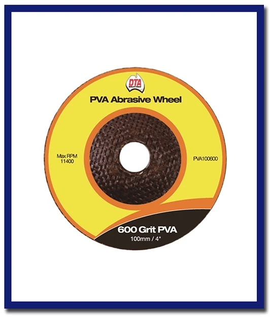 PVA Abrasive Grinding / Polishing Disc 100mm - 1 Pc - Stone Doctor Australia - Hardware > Abrasive Tools > Grinding Disc