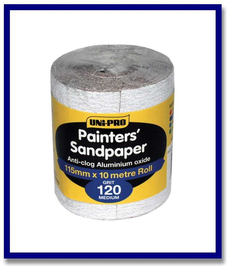 UNi-PRO Painter's Sandpaper (Aluminum Oxide) - 1 Pc - Stone Doctor Australia - Painting Equipment > Preparation > Sandpaper