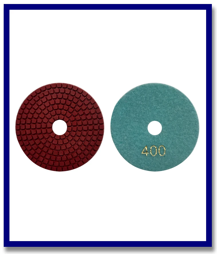 SDA Premium Wet Grinding Diamond V'cro Pad - Stone Doctor Australia - For Dry Grinding - Resin Bond