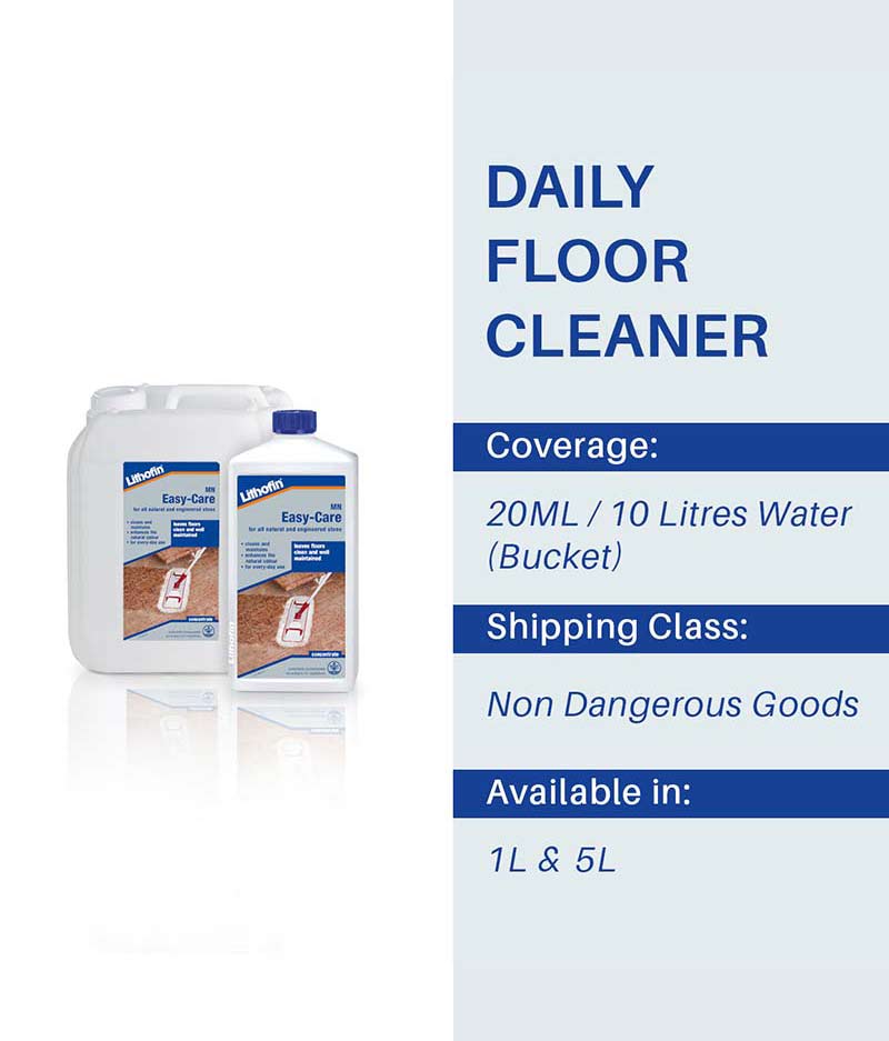 Lithofin MN Easy-Care - Stone Doctor Australia - Marble, Travertine & Limestone > Concentrated > Daily Floor Cleaning