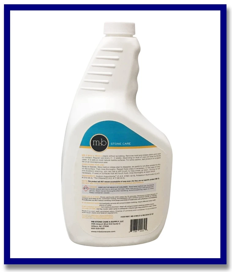 MB9 Instant Mildew Remover - 946ml - Stone Doctor Australia - Mildew Remover