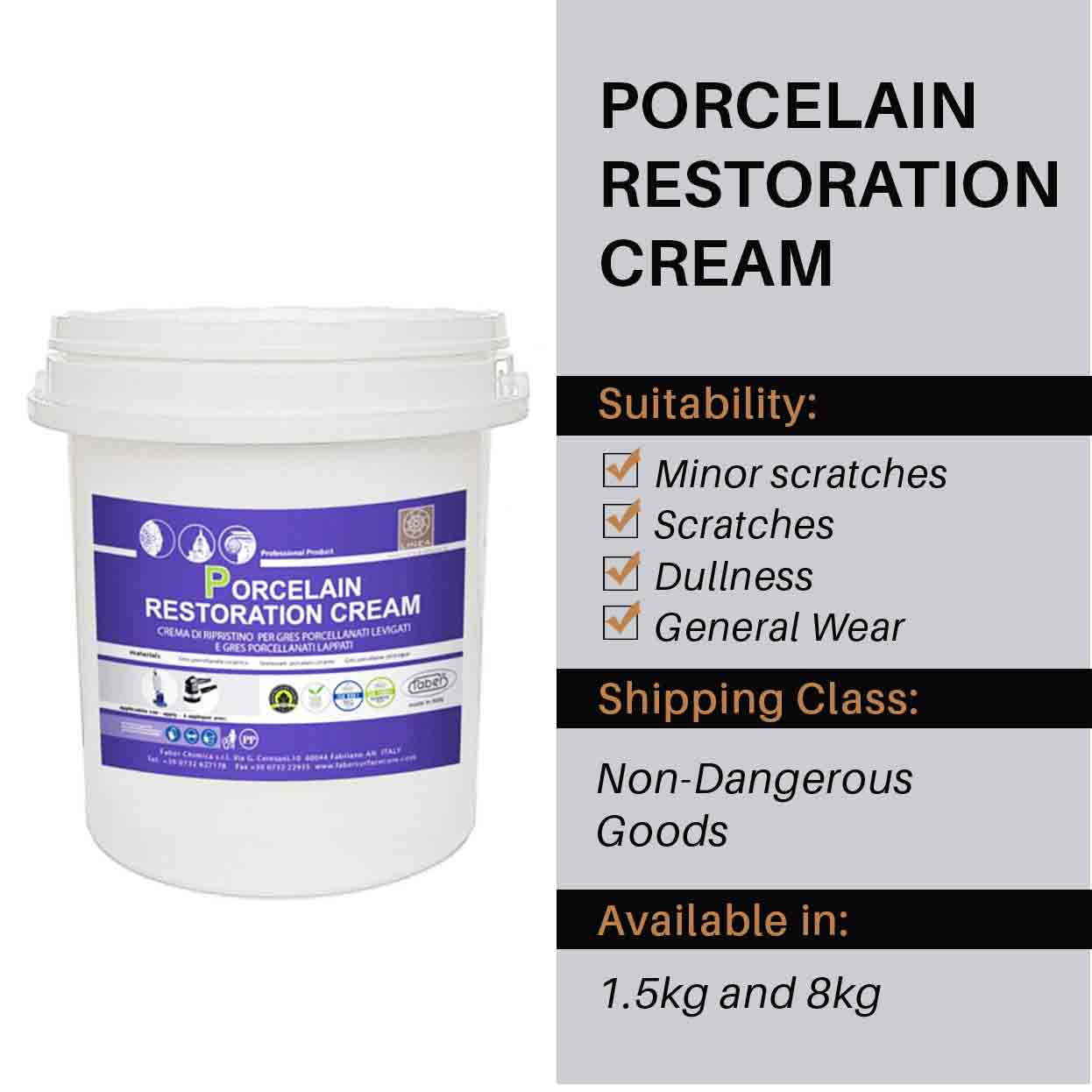 Porcelain Restoration Cream - Stone Doctor Australia - Porcelain Tiles > Restoration > Polishing Cream