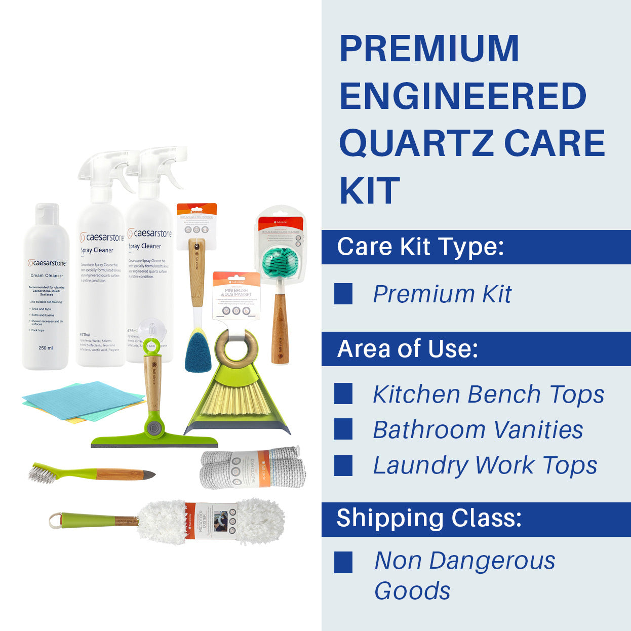 EQ Renew Engineered Quartz Care Kits - Stone Doctor Australia - Engineered Quartz > Caesarstone > Maintenance