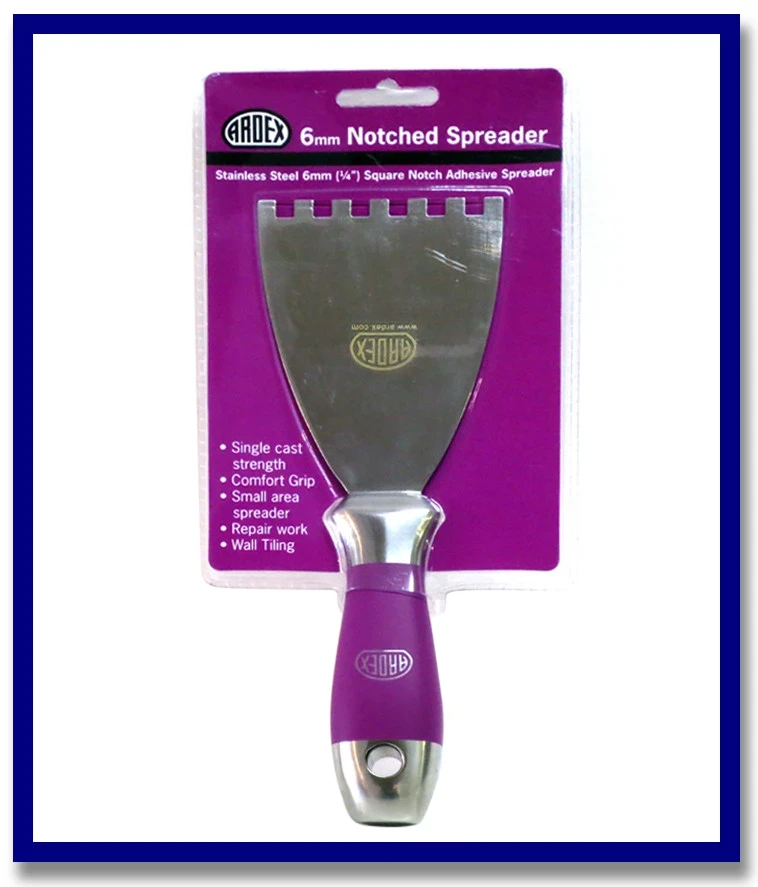 Premium 6mm Notch Spreader - Stone Doctor Australia - Tiling Tools