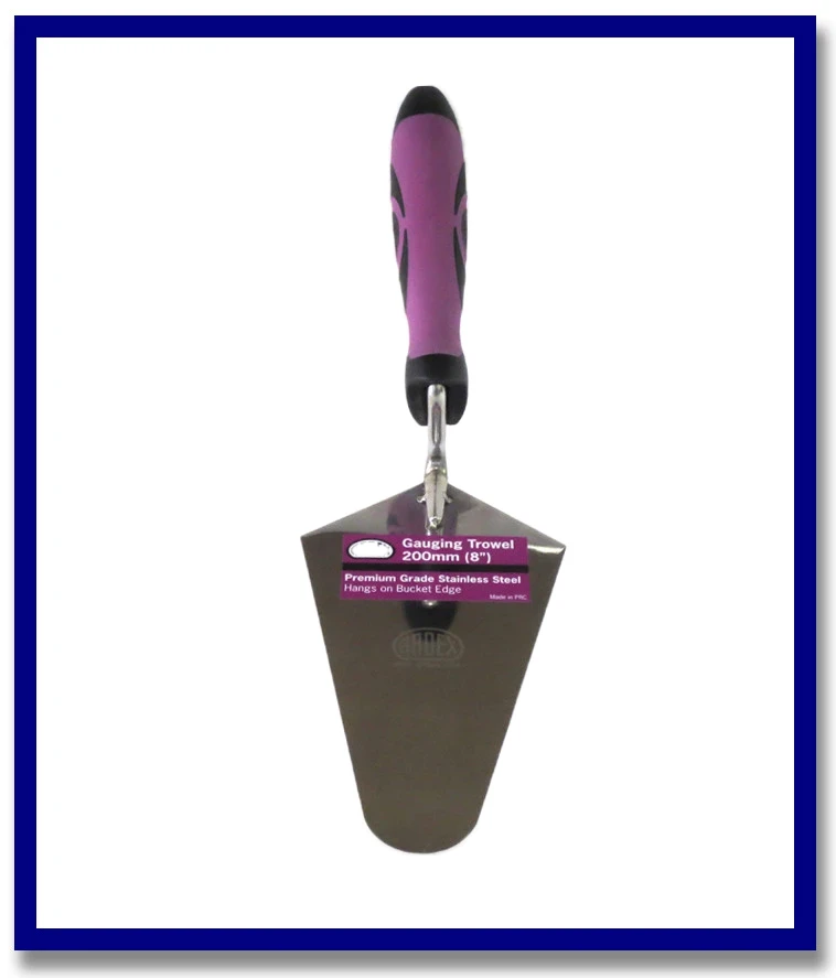 SS Gauging Trowel 200mm  8 inch - Stone Doctor Australia - Tiling Tools