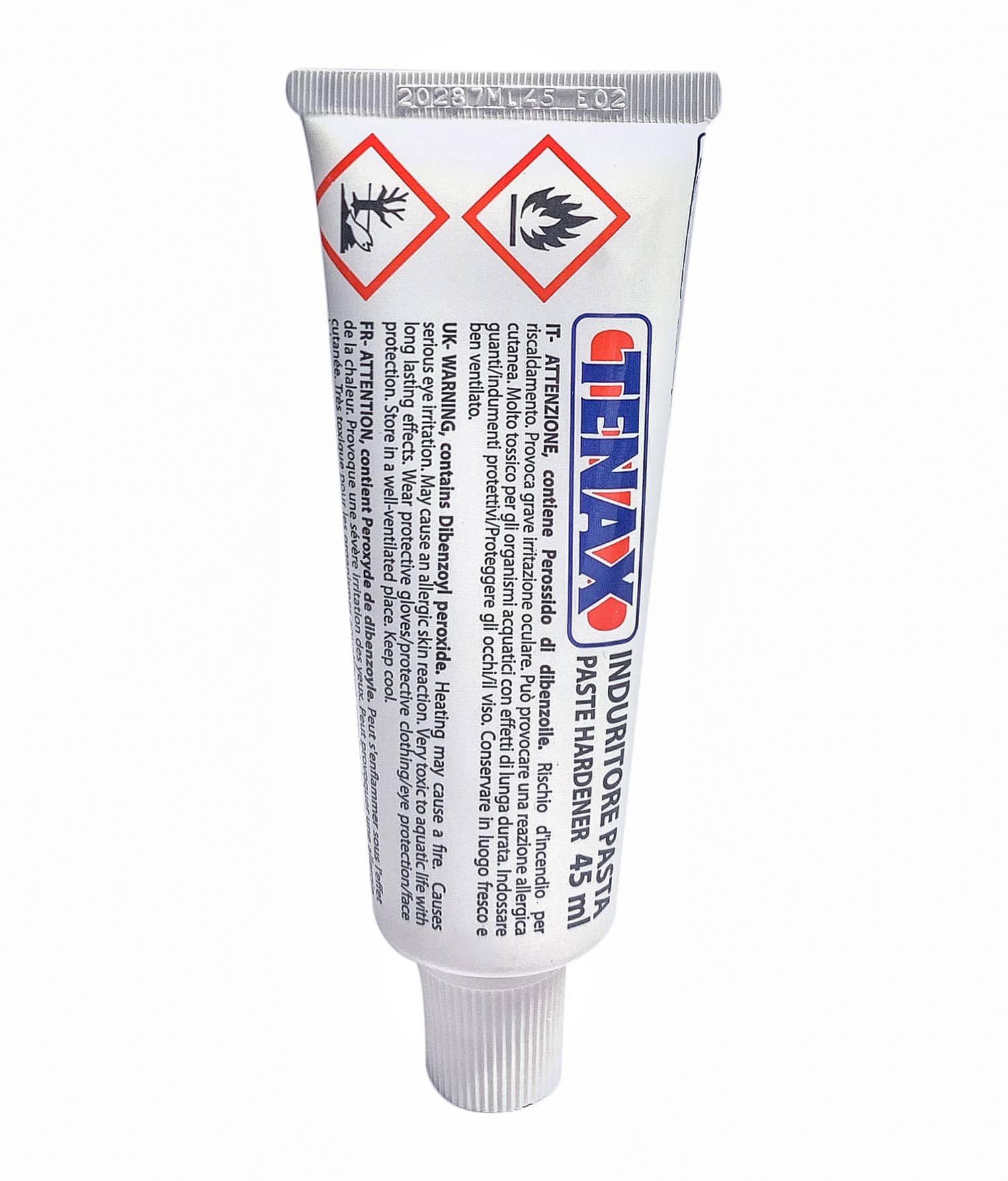 Tenaxin Powder Tenax Standard Hardener 45ml Tube Only