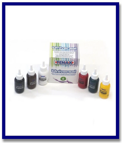 Tenax Universal Colour Set (6 Colours x 75ml) - Stone Doctor Australia - Stone Care Products > Chemicals > Colour Paste